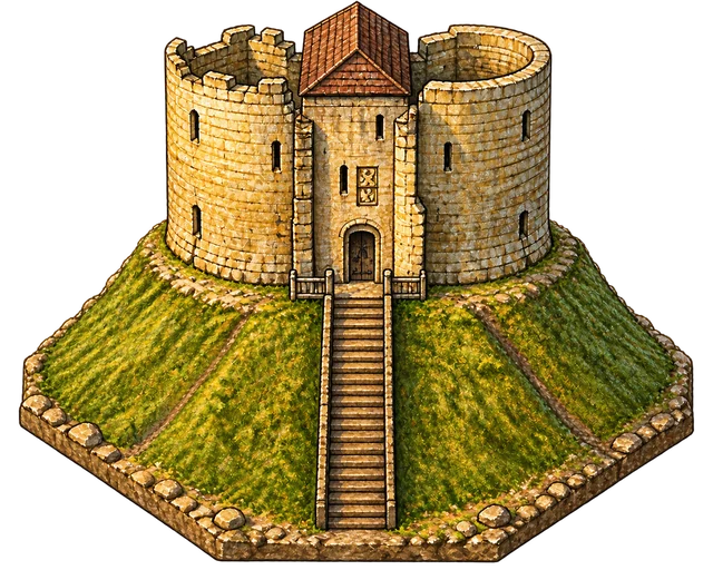 Illustrated adventure version of Clifford's Tower