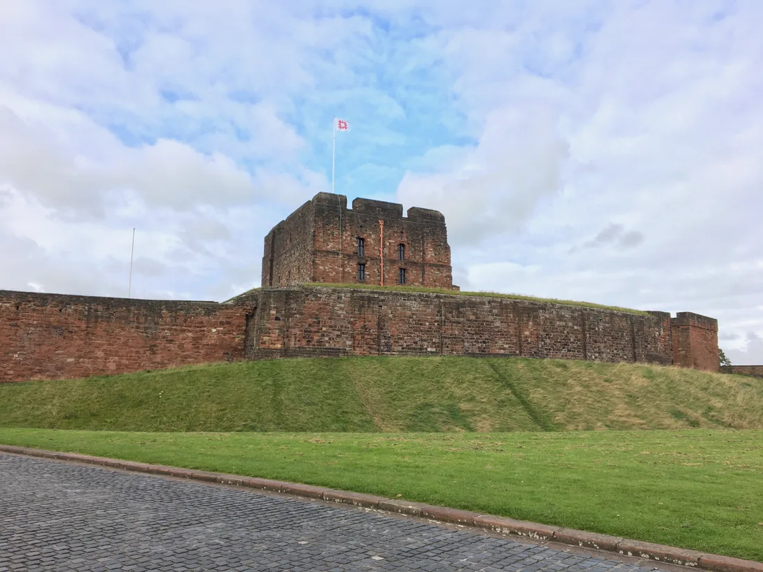 Exterior view of Carlisle Castle