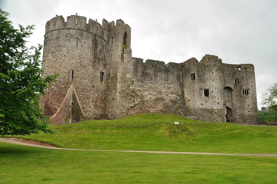 Exterior view of Chepstow Castle