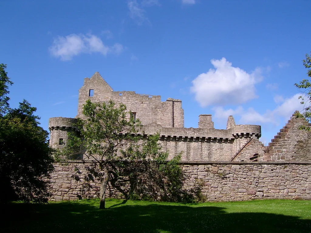 Exterior view of Craigmillar Castle