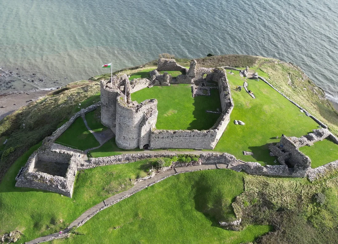 Exterior view of Criccieth Castle