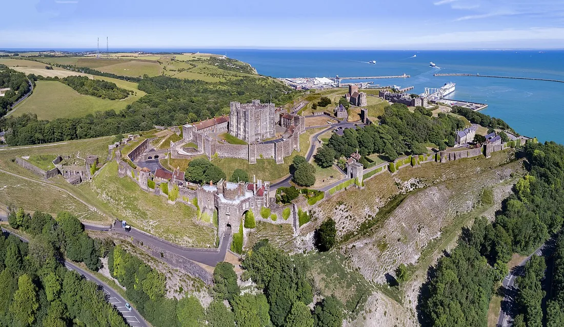 Exterior view of Dover Castle