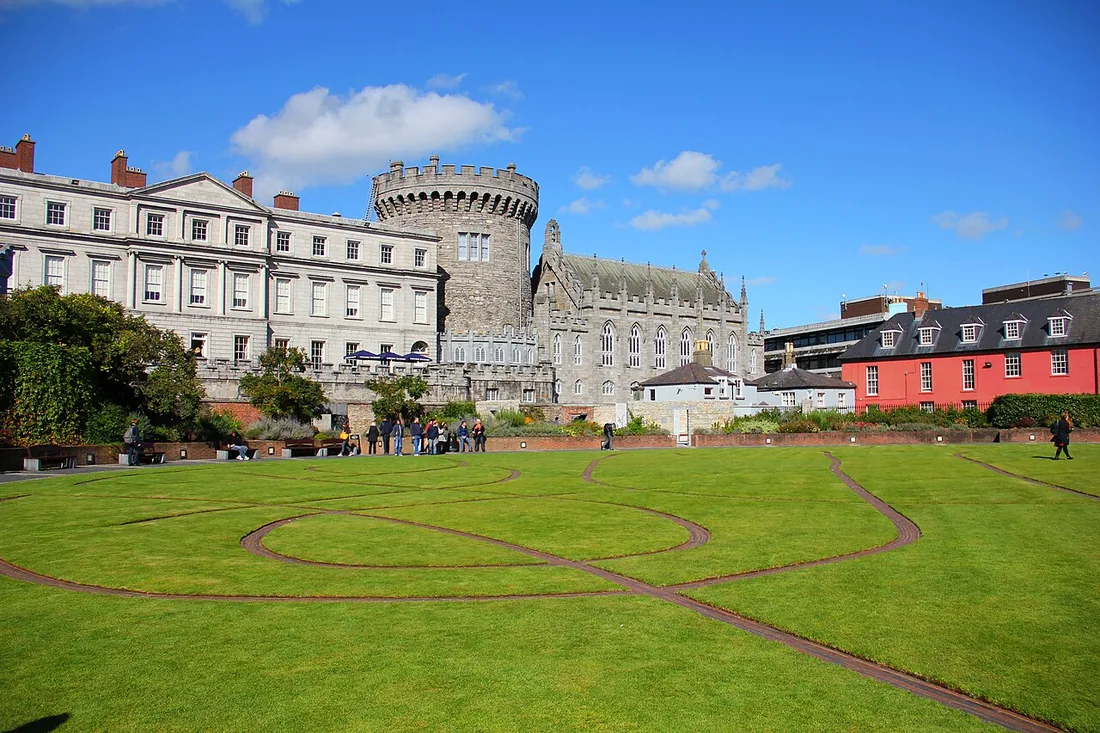 Exterior view of Dublin Castle