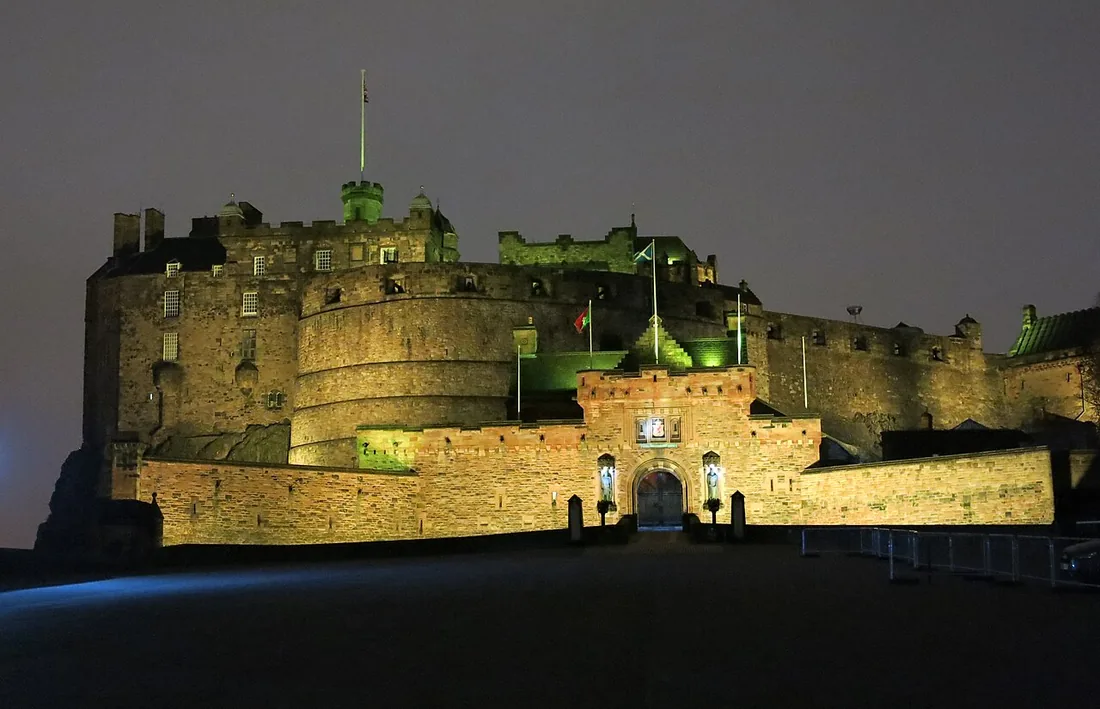 Exterior view of Edinburgh Castle