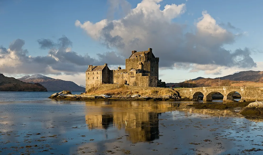 Exterior view of Eilean Donan Castle