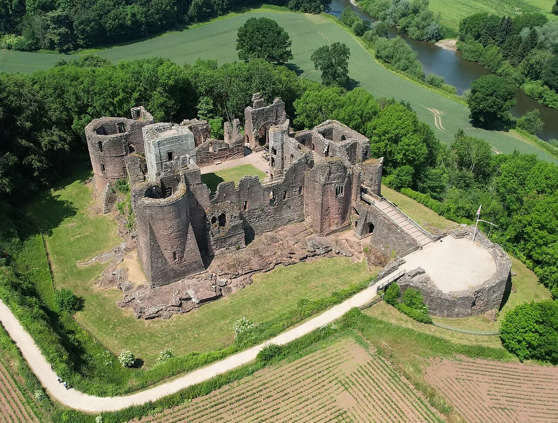 Exterior view of Goodrich Castle