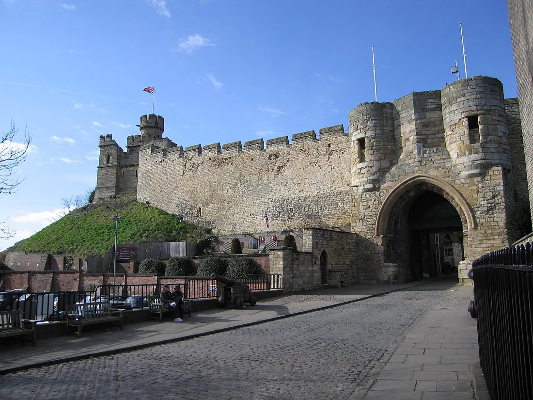Exterior view of Lincoln Castle