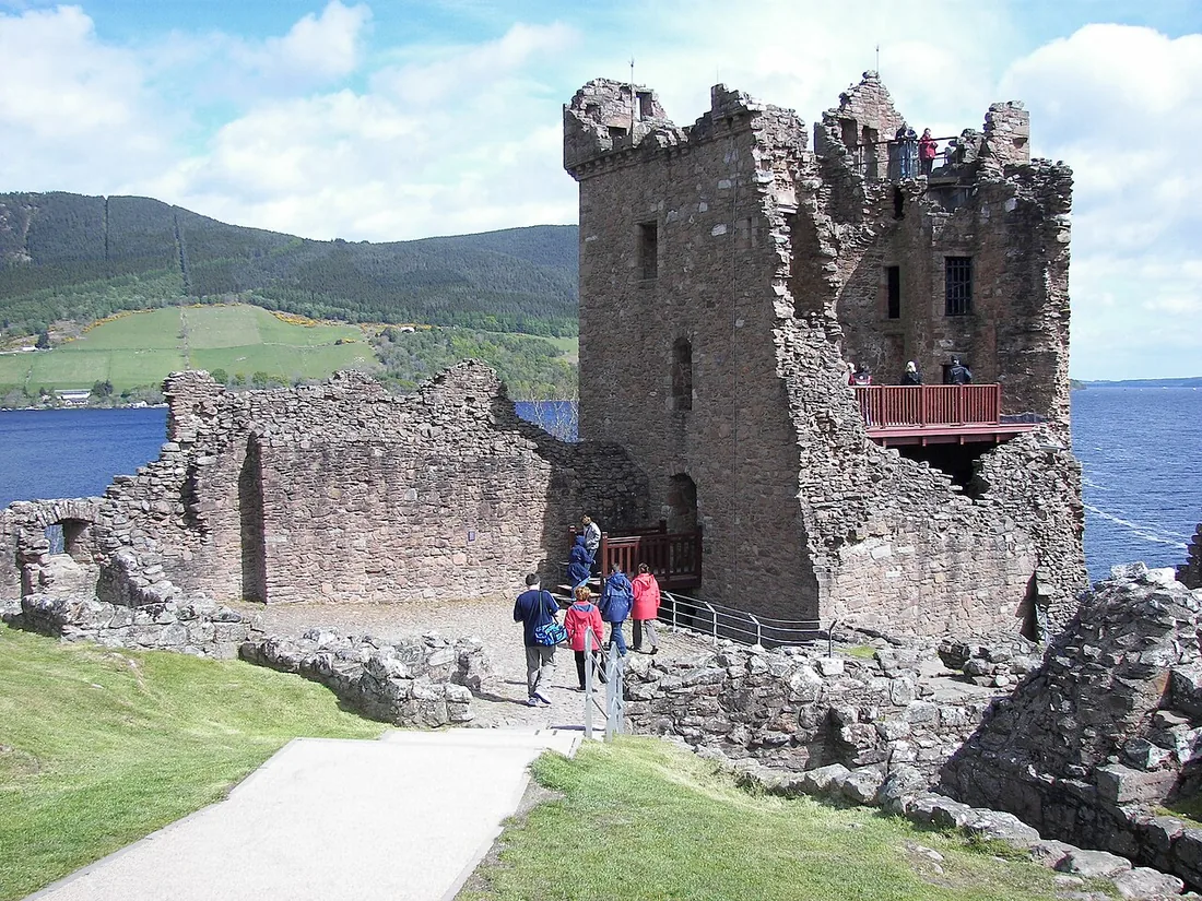 Exterior view of Urquhart Castle
