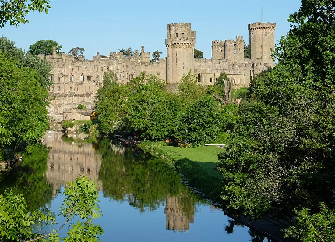 Exterior view of Warwick Castle