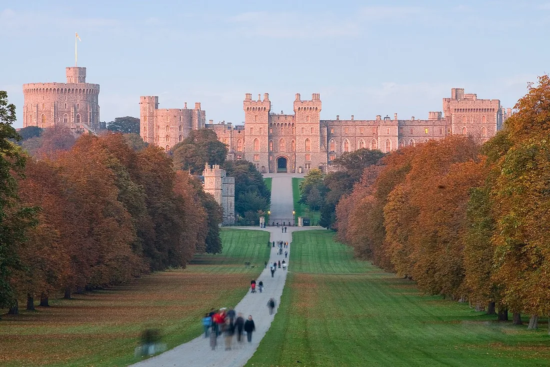 Exterior view of Windsor Castle
